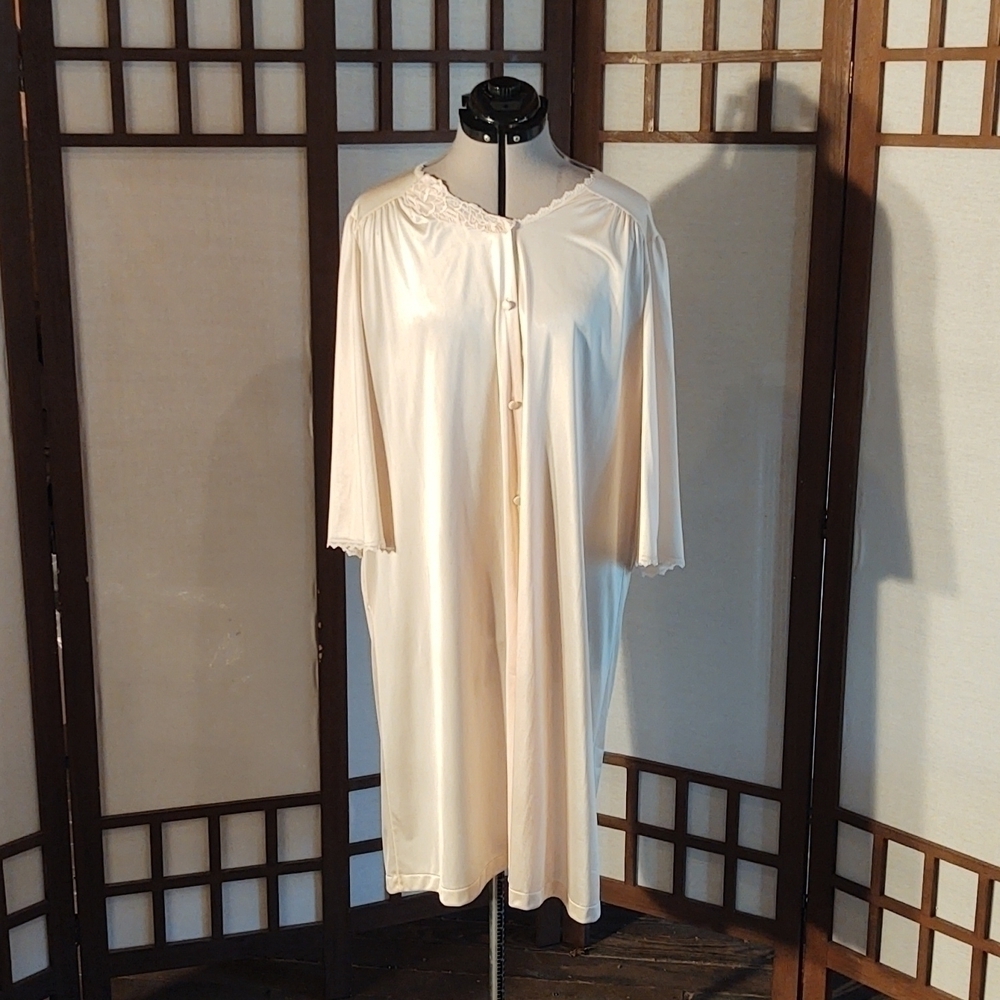 Vintage VFM Light Pink Nightgown Sz L